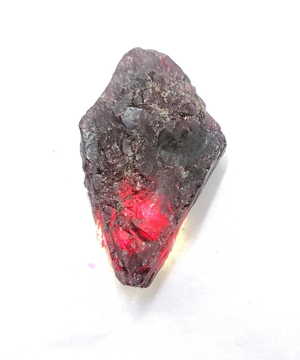 Natural Certified 115 Ct Russian Red Alexandrite Uncut Rough Loose