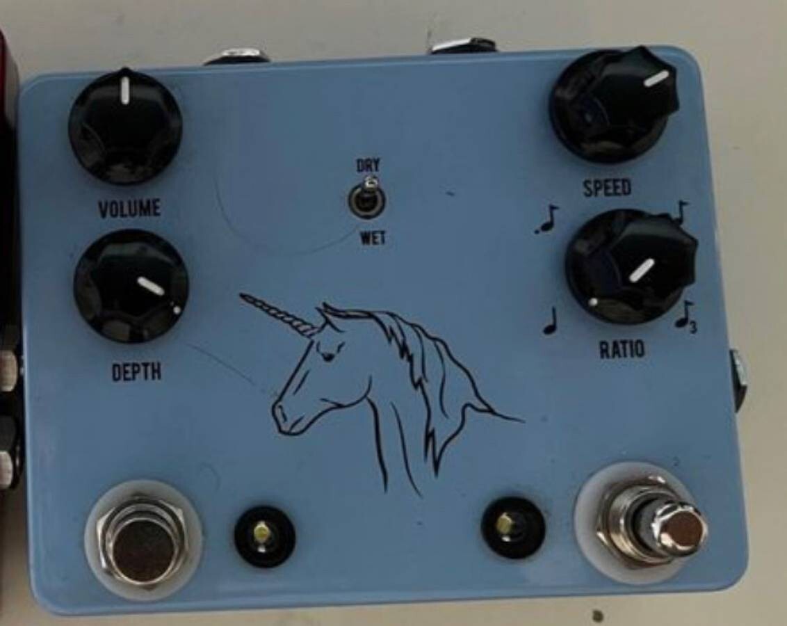 JHS Unicorn Univibe pedal reduced eBay