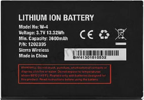 New OEM Sierra Wireless Netgear W-4 Aircard 803S Tri-Fi Hotspot EXTENDED Battery
