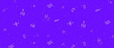 Anime omori pixel art ultrawide universe sky stars Play Gaming Mat Desk