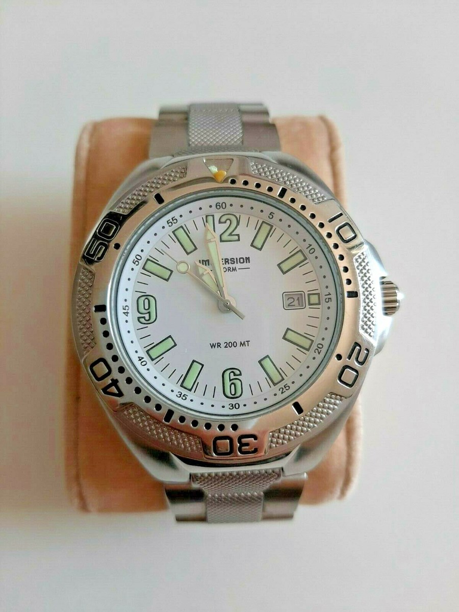 Immersion Storm Orologio da polso acciaio