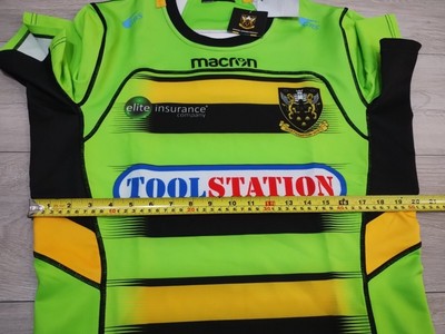 Maillot De Rugby Northampton Saints 2017/2018 – Taille XL – Marque Macron – Occasion