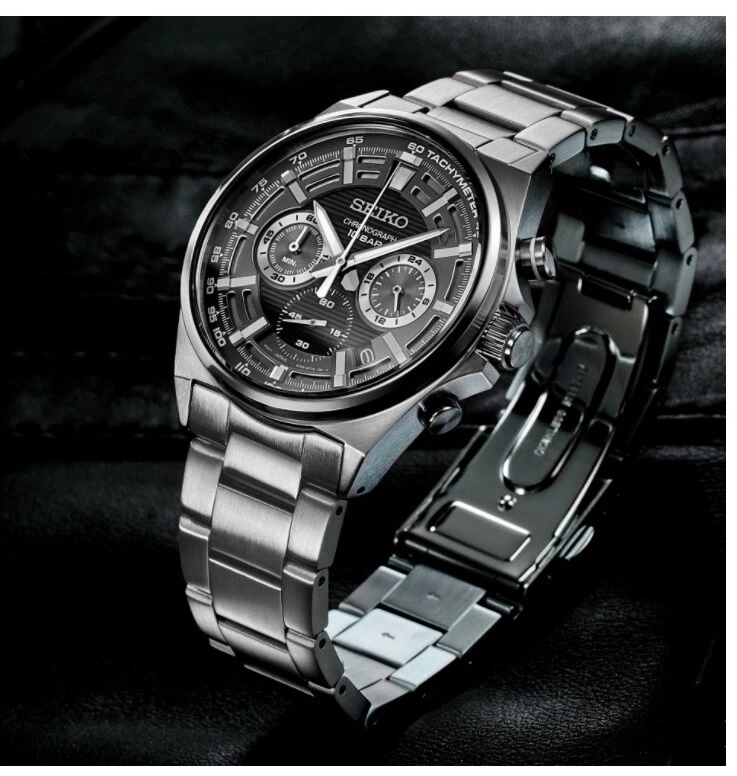 Seiko quartz black dial 2025