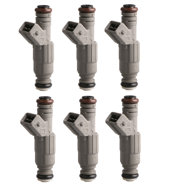 New Set of 6 24LB Fuel Injectors For Chevy GMC V6 3.8L Turbo SHO 250cc EV1 eBay