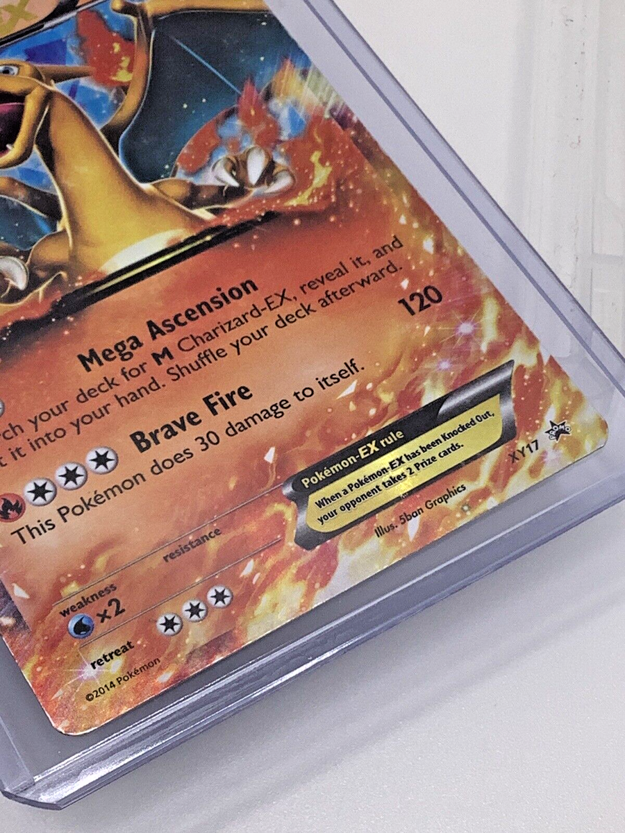 2014 Pokémon XY Black Star Promo Holo Charizard EX XY17 RARE