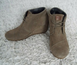 desert wedge bootie