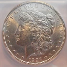 1897 S MS62 Morgan Silver Dollar,  (97S201)...................... UNDER-GRADED?