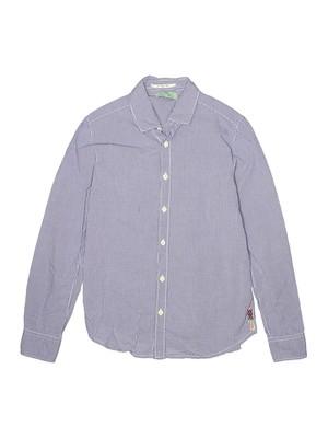 Scotch Shrunk Boys Purple Long Sleeve Button-Down Shirt 12