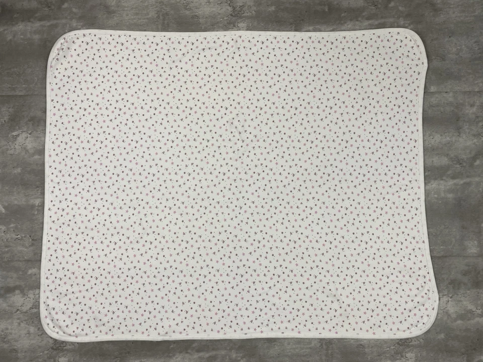 Manta bebé BABY GAP vintage 2000 conchas de mar pez estrella playa tema y2k Foto 2 de 4