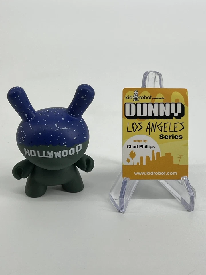 Kidrobot Dunny Los Angeles: Chad Phillips Designer 3” Inch Figure - Image 2 of 4