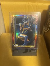 2025 Topps Chrome Davante Adams Los Angeles Rams #165 Parallel NFL Card