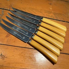 Westall Richardson Sheffield England Stainless Steel Steak Knives