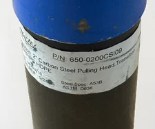( POLY-CAM 2 ) 650 SERIES DR9 HDPE CARBON STEEL SINGLE EYE PULLING HEAD thumbnail 5