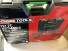 OEM Tools 121 Piece Mechanic's Tool Set 23984 Chrome Ratchet 1/4” 3/8” Drive