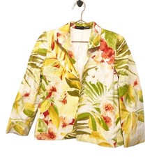 Linda allard Ellen Tracy floral blazer petite 2