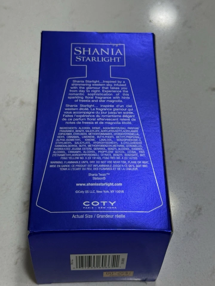 Shania Starlight by Stetson EDT Spray 3.4 oz NIB - Image 3 of 4
