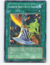 Gladiator Beast's Battle Halberd #GLAS-EN055 Yugioh Card