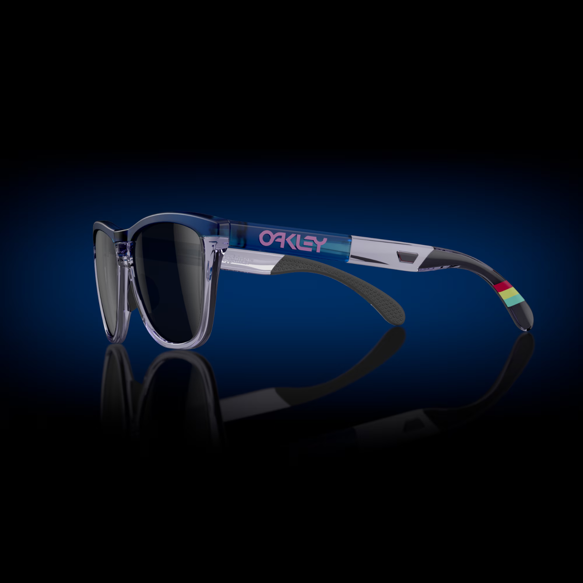 Oakley - tiki New Oakley X Fortnite OO9284-1655 Frogskins Range Transparent Blue