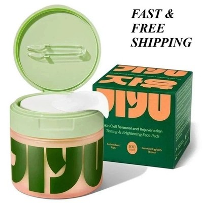 NEW Daily Toner Pads   100 Pcs Skin Cell Renewal & Brightening Facial Exfoliate