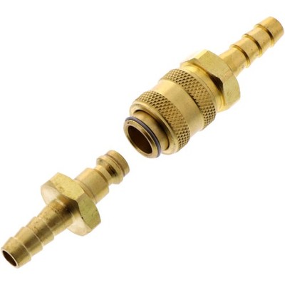JMP Hochdruck Schnellverschlusskupplung - 8 mm aus Messing - optimal für Tankdem