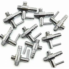 10PCS/20PCS/50PCS  Aquarium Control Valve Metal Air Flow Splitter for Air Pump