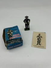 Vtg Marx Warriors Of The World Confederate Soldier George Markstone Box/Card 1D