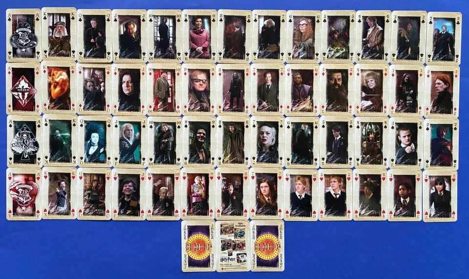 World Of HARRY POTTER Card Game Waddingtons Number 1 Playing Cards - Image 2 of 4