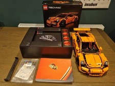 Genuine LEGO Technic 42056 Porsche 911 GT3 RS 2016 disassembled with box Used
