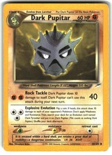 Dark Pupitar 38/105 Uncommon Neo Destiny Pokemon Unlimited Moderately Played on eBay