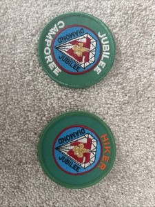 Diamond Jubilee 75th Scout Patches