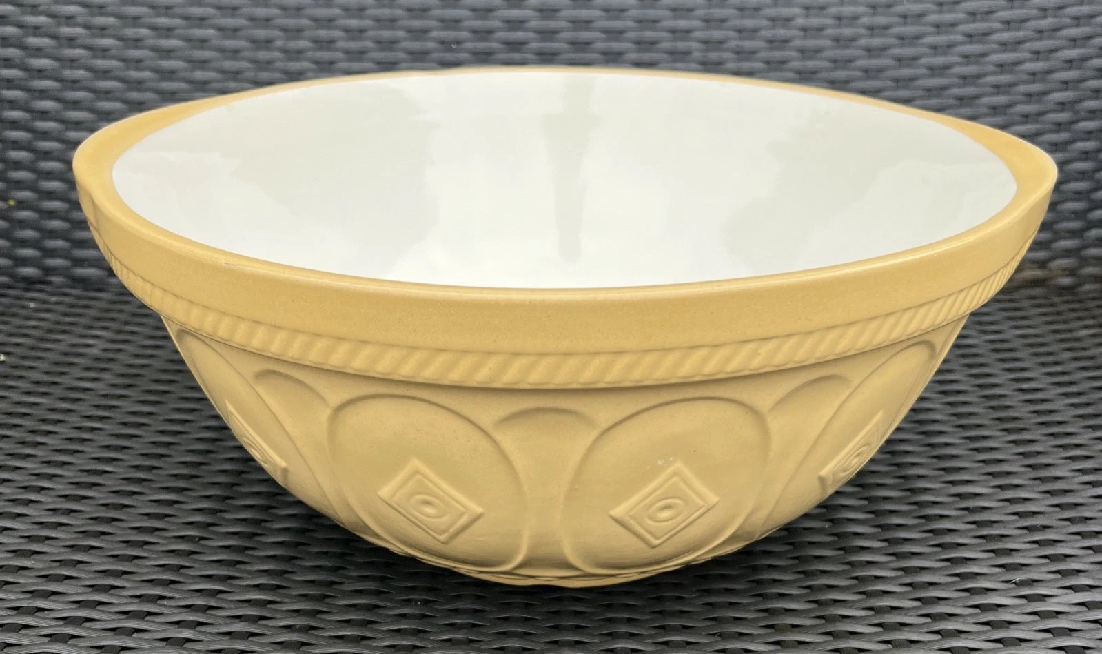 Giant Size T G Green Mixing Bowl Reg No 744299 Height 30cm Diameter 42cm