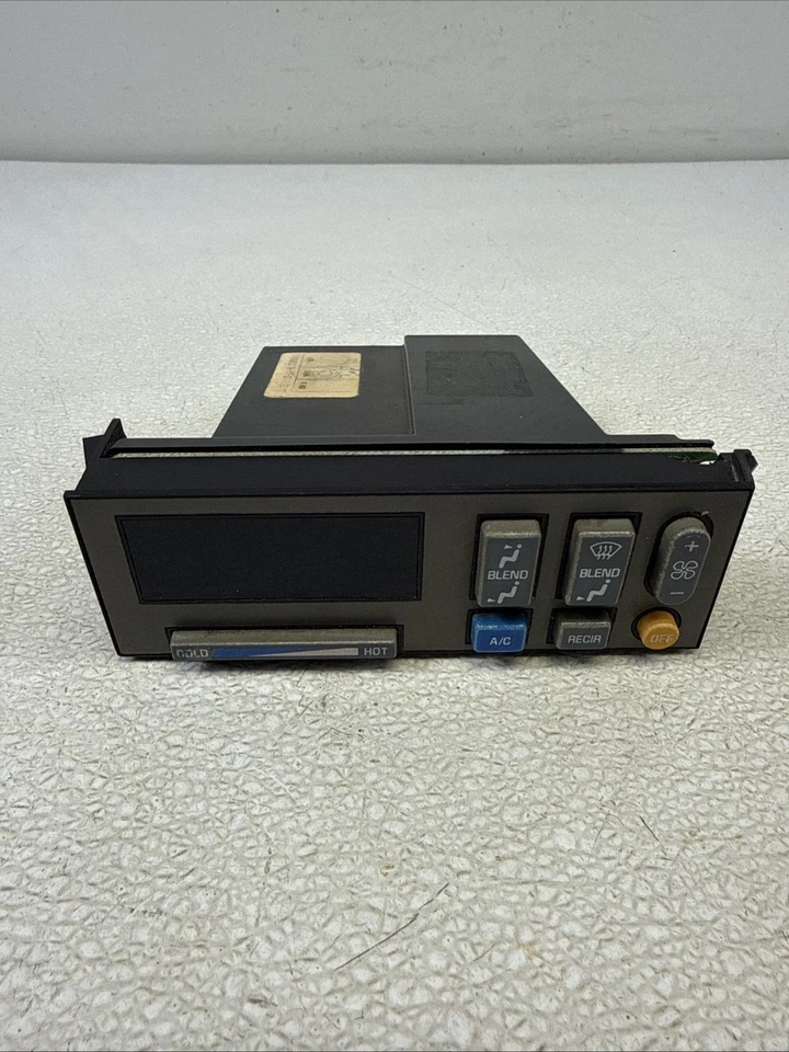 Control de clima digital GMC Chevrolet Suburban 88-94 AC RECIR OEM gris LEER Foto 2 de 4