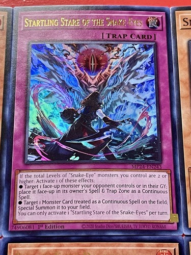 Snake-Eyes Diabellstar + Flamberge + Ash + Oak + Birch + Startling | YuGiOh! - Picture 12 of 14