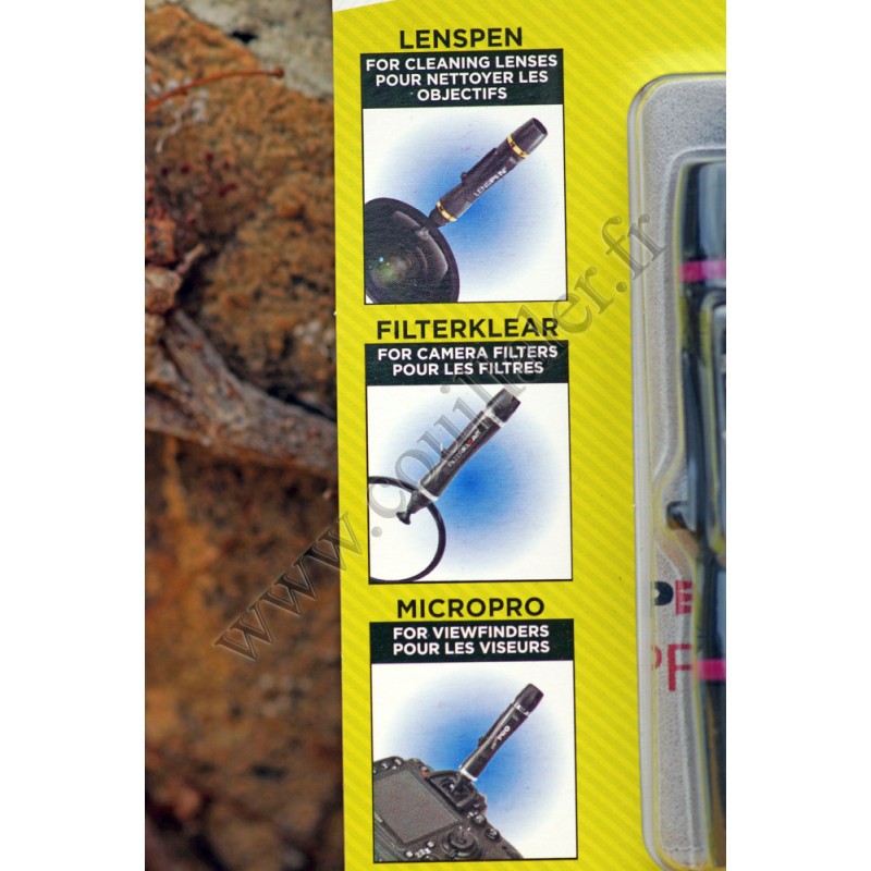 Kit de nettoyage Lenspen NDSLRK-1 pour entretenir vos objectifs en voyage