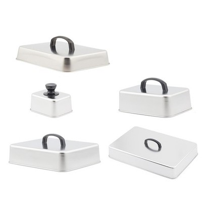 Grilldeckel Burger Cover Dampfgarer Abdeckung für Hamburger Patties Steaks