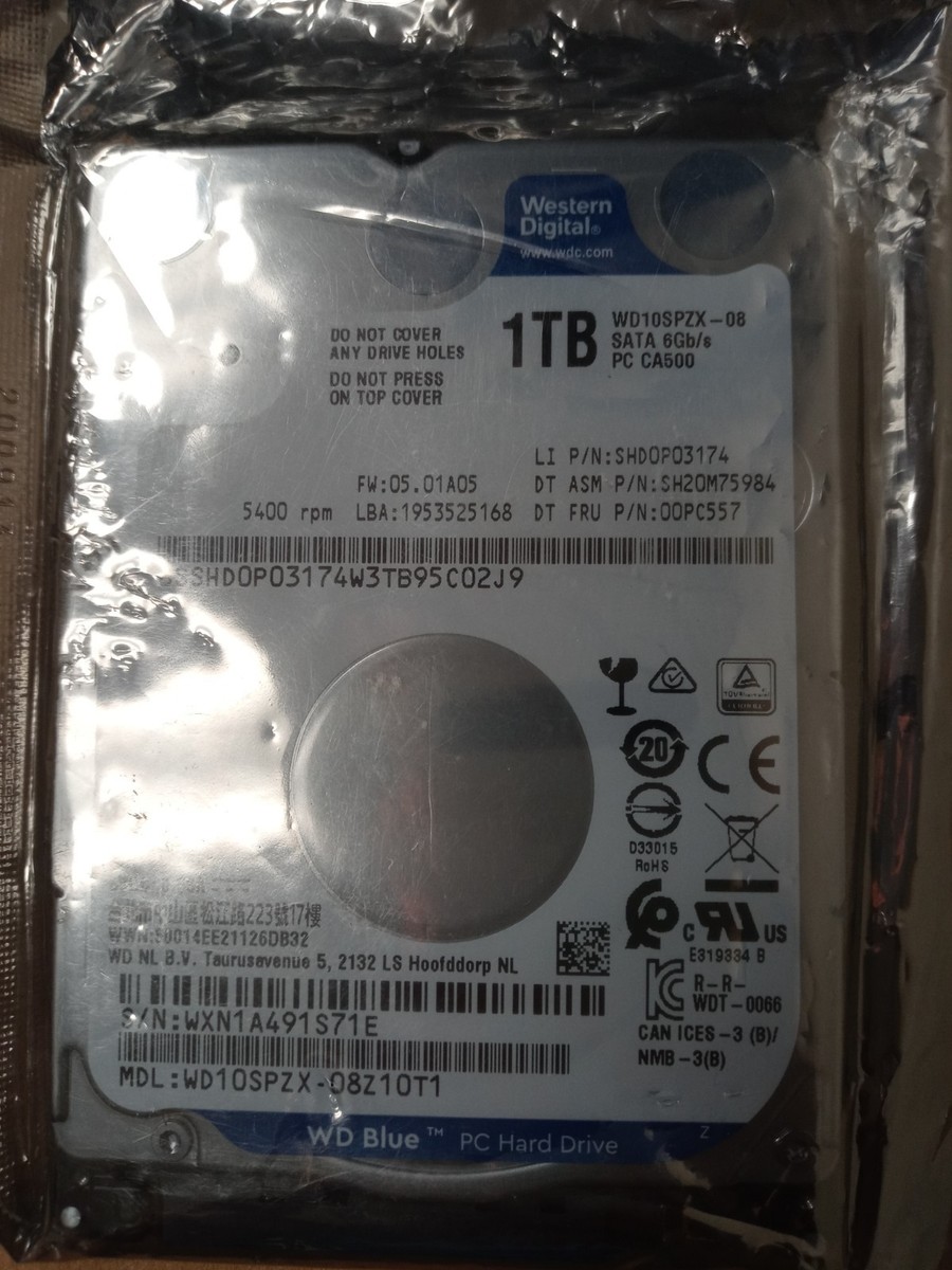 Western Digital Blue (5400 RPM, 2.5