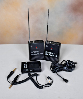 Vintage Quantum Radio Slave 4 & 4i Wireless Flash Trigger Set - For Parts