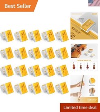 Perfect Gift: 20 Pack Low Dust Violin Rosin for Strings - Enhance Music Quality