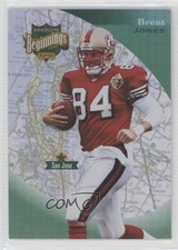 1997 Absolute Beginnings Brent Jones #100 0q5