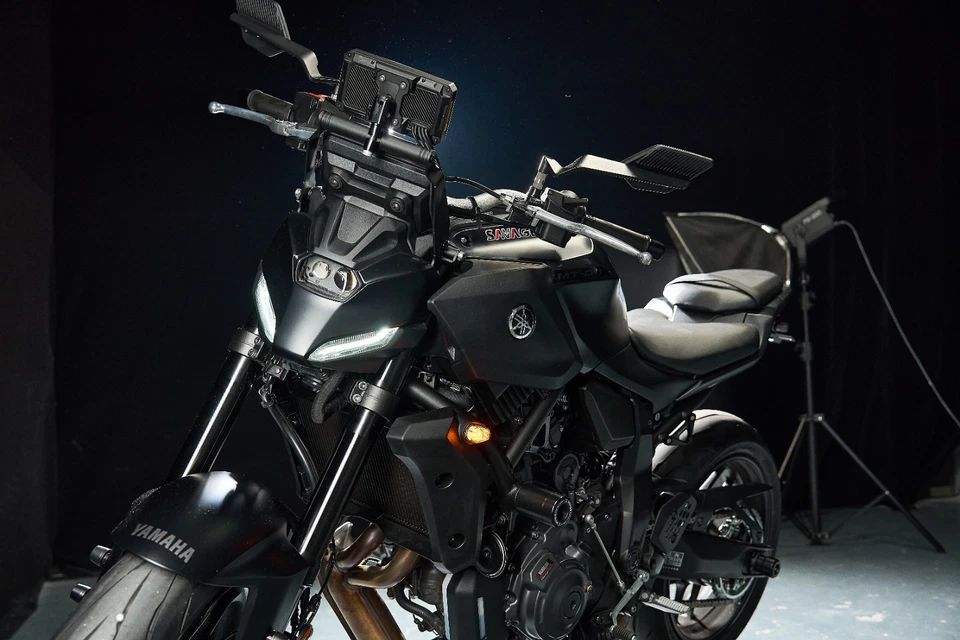 Indicador de señales de giro LED de montaje empotrado para YAMAHA MT-07 2021-2025 MT07 MT 07 Foto 4 de 4