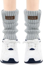 Knit Leg Warmers Girls Winter Long Socks for Women Leg Warmer Socks Thick Ankle