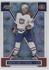 2002-03 Pacific Exclusive Richard Zednik #95 0a4