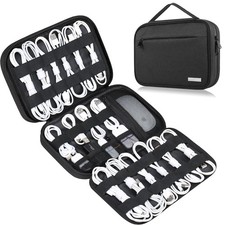 Cord Organizer Travel, Cable Organizer Bag Case, Portable Electronics Organiz...