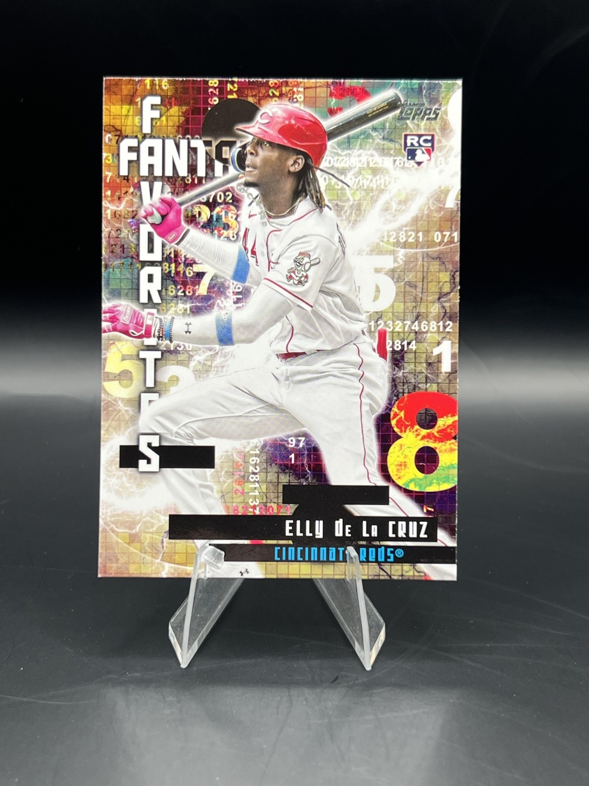 2024 Topps Series 2 Elly De La Cruz Rookie Card RC Fantasy Favorites #FF-17 Reds