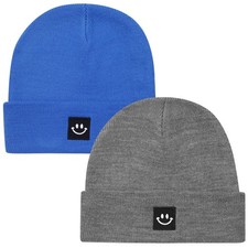 2 Pack Baby Beanie Knit Toddler Hat for Boys Girls Warm Winter Cap 0-8 Years