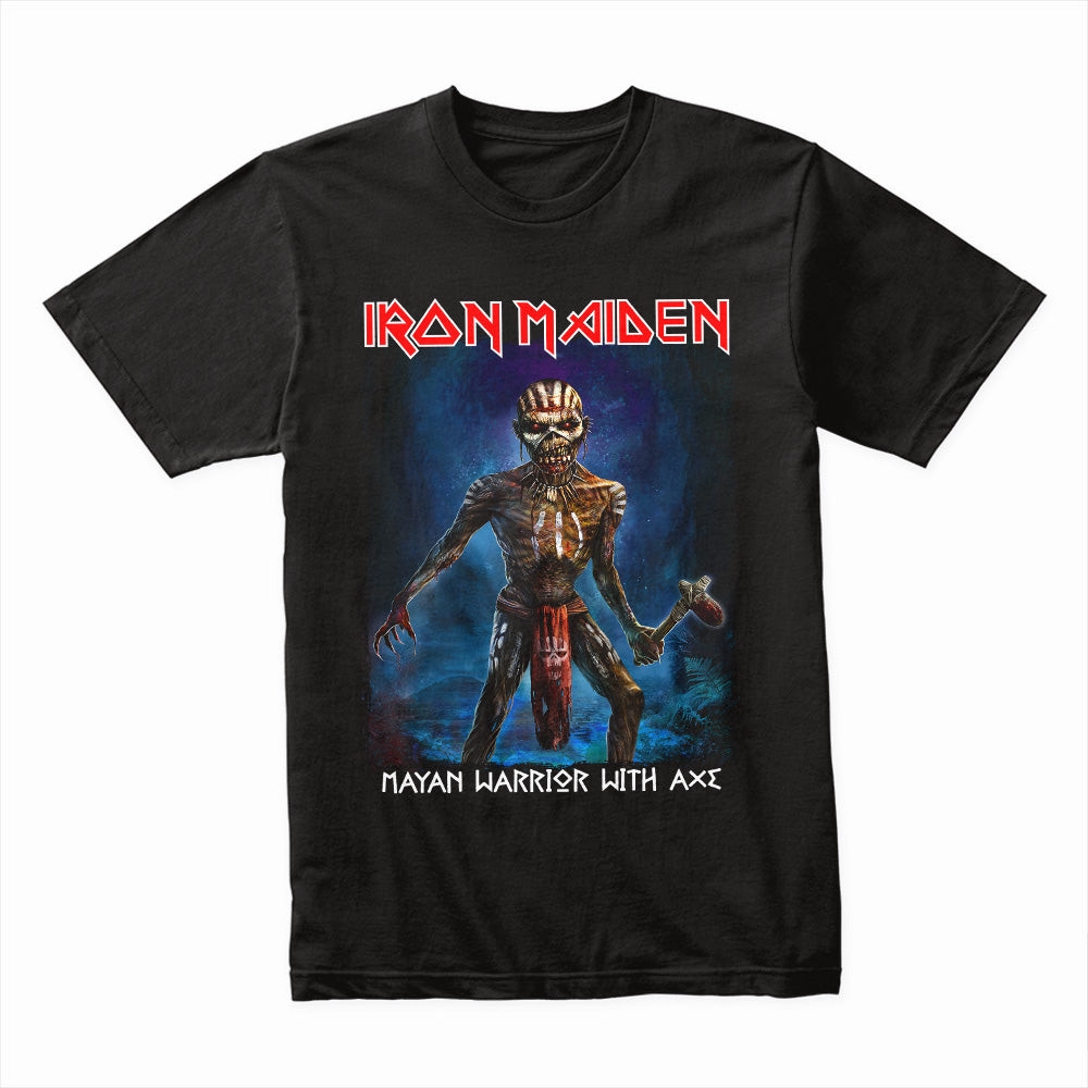 Iron Maiden - Mayan Warrior with Axe