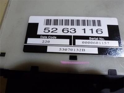 5263116  Check-Control-Steuergerät Saab 9 5 berlina item23 23 t arc 23 ltr 136