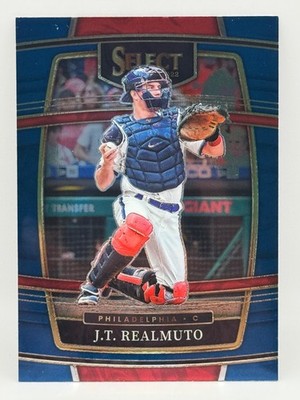 2022 Panini Select #58 J.T. Realmuto Blue Retail Base