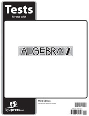 Algebra 2 Tests Grade 11, Ed, 286419 3rd