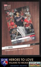 2020 Topps Best of Topps Now Juan Soto #BTN-1 Washington Nationals